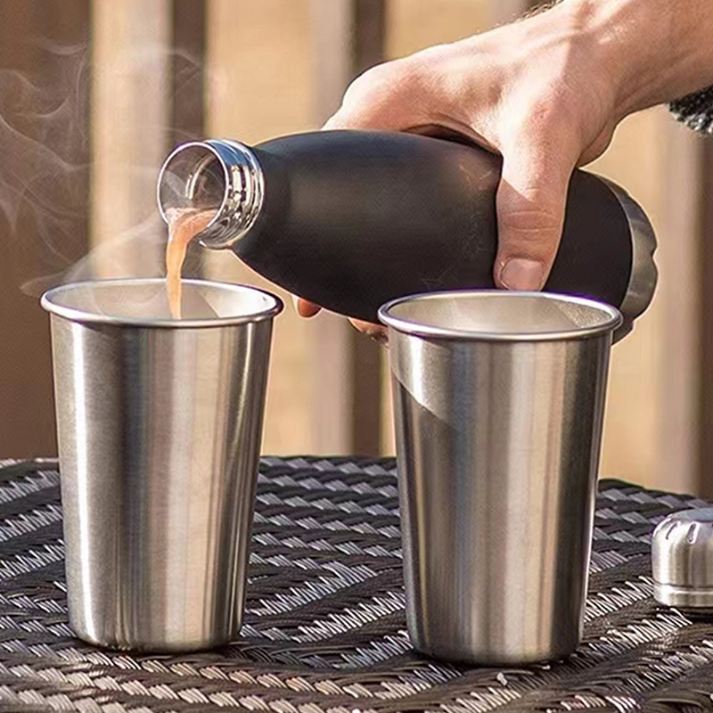 Stainless Steel Cups Shatterproof Cup Tumblers Unbreakable Temu
