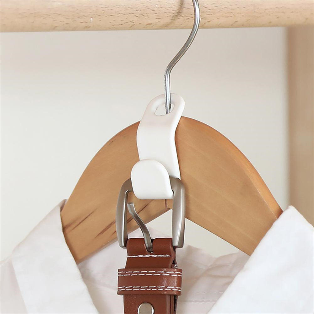 Hanger Connector Hooks For Coat Clothes Hangers Hanger Connection Hook Home  Hanger Link Buckle Thickened Plastic Can Be Superimposed Hanger Link Hook -  Temu