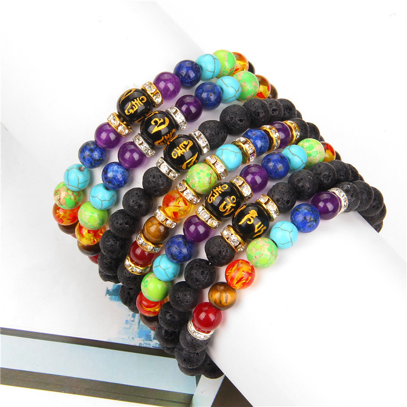 7 Chakra Healing Crystals Bracelet – Yoga Mandala Shop