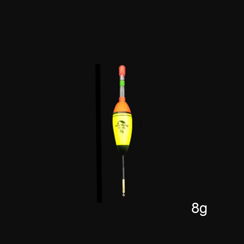 5/8/10/15/20/30/40g Plastic EVA Luminous Eva Foam Float Long Vertical Night  Lighting Fishing Floats Bobber Light Stick Bobber