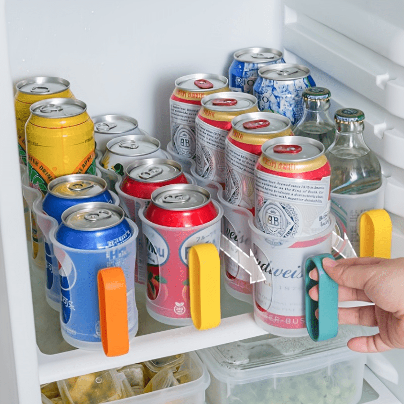 1pc Organizador Refrigerador Dispensador Latas Refresco - Temu