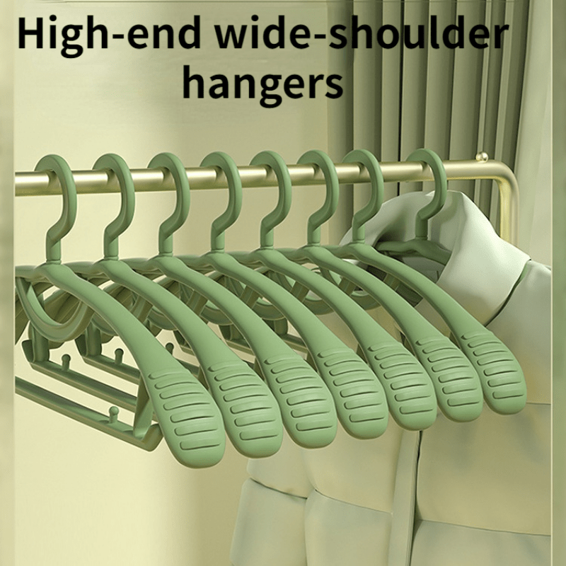 Traceless Hanger Household Hook Drying Clothes Brace Anti-shoulder Corner  Non-bulge Bag Drying Clothes Non-slip Drying Rack Wide Shoulder Storage For  Clothing Stores - Temu