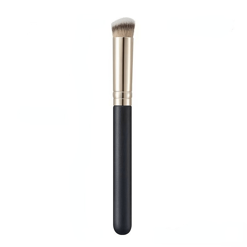 Nose Contour Makeup Brush - Beauty Junkees Pro Detailer with Dome Bristles  for Precision Contouring the Nose, Lips and Eyes with Cream, Powder and