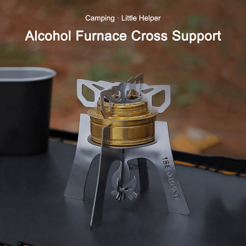 Mini Alcohol Stove For Backpacking Lightweight Brass - Temu