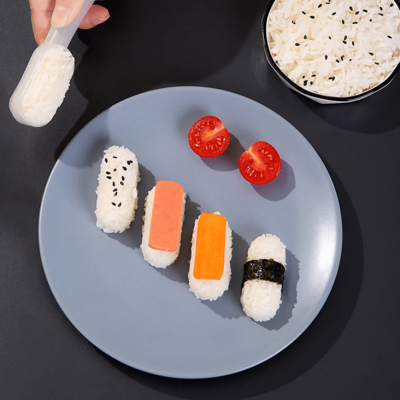 1 set Sushi Mold Non Stick Rectangular Sushi Maker Mold DIY Sushi