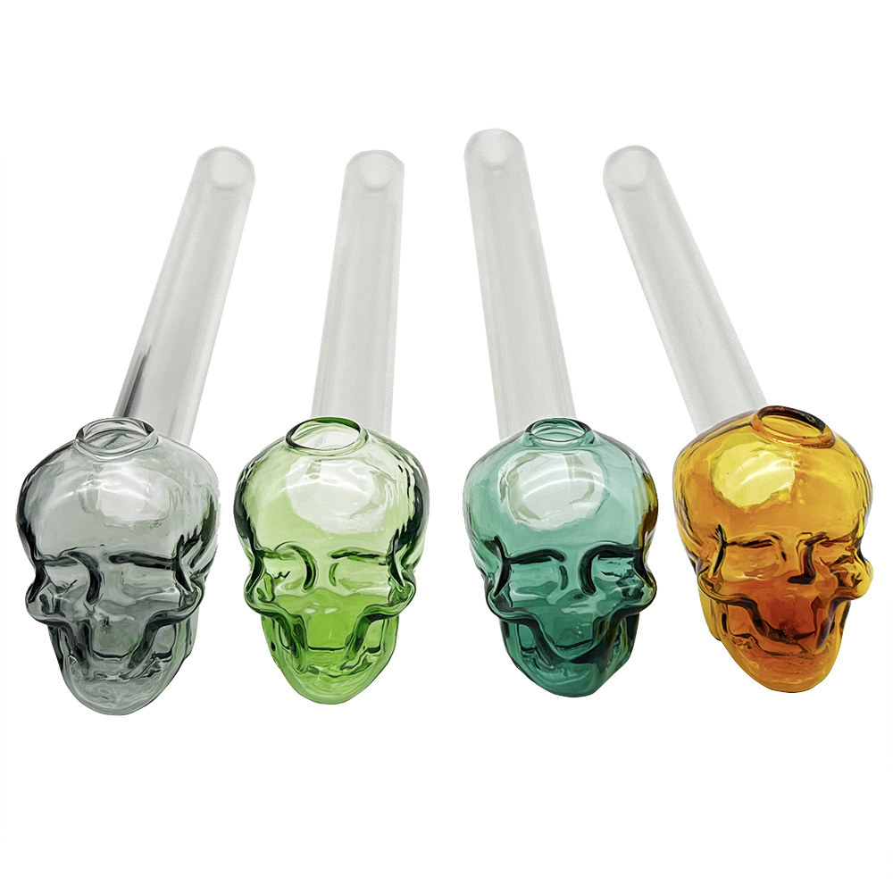 Skulls Glass Pipes - Temu