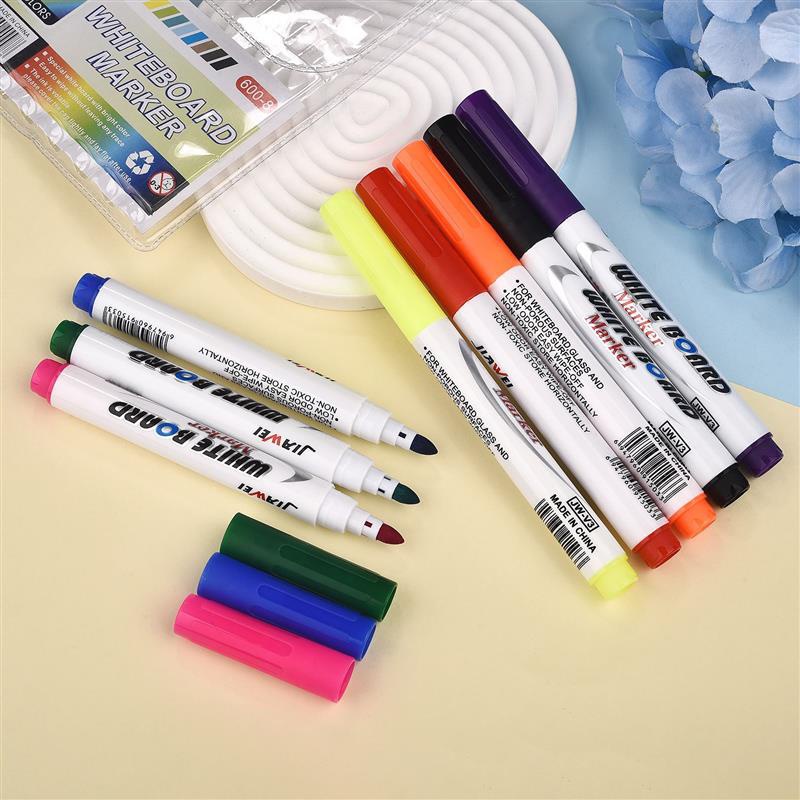 8/12 Colors Magical Water Painting Pen Set, Water Floating Doodle/graffiti  Drawing Early Art Education Pens For Kids, Magic Whiteboard Marker - Temu