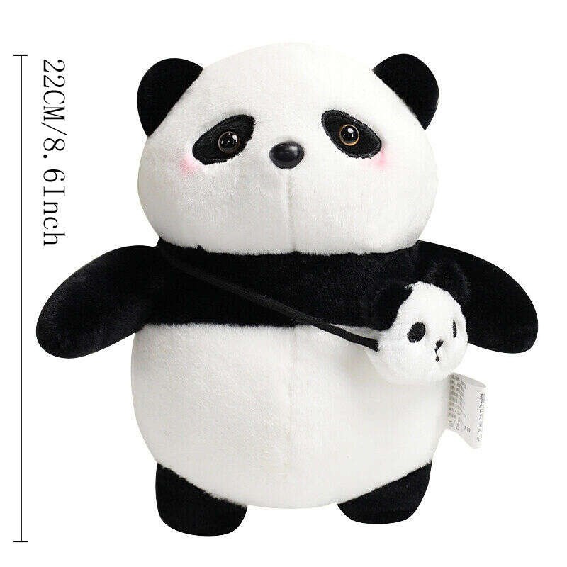 Cute Chubby Panda Doll Plush Doll Birthday Gift For Boys And Girls - Temu