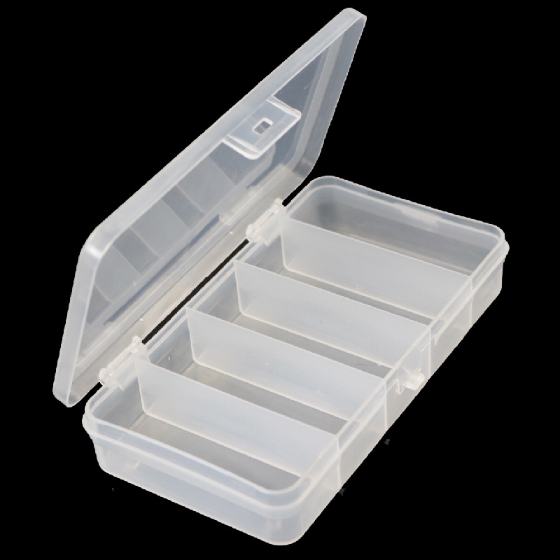 1pc Durable 5-Grid Fishing Tackle Storage Box for Lures, Beads, Sinkers,  Hooks, and More - Keep Your Fishing Gear Organized and Ready to Go!
