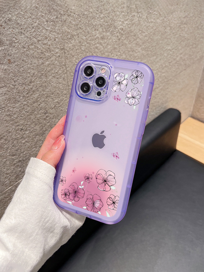 Funda Para Gafas De Sol Con Estampado De Mariposas, Funda Suave, image size:800x1064