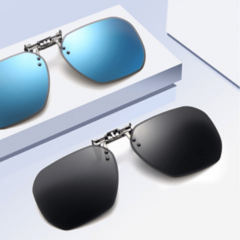 Reversible Polarized Sunglasses Clips Lightweight Clips For Men