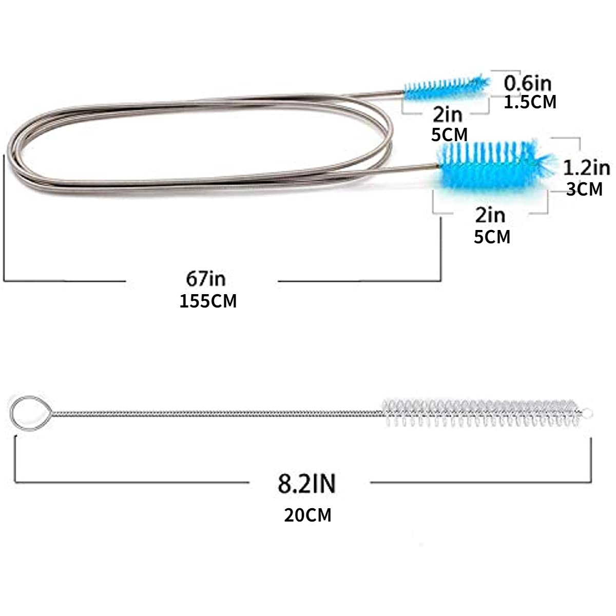 Spazzola Scarico Flessibile 3 Pezzi/set Tubo Flessibile - Temu Switzerland