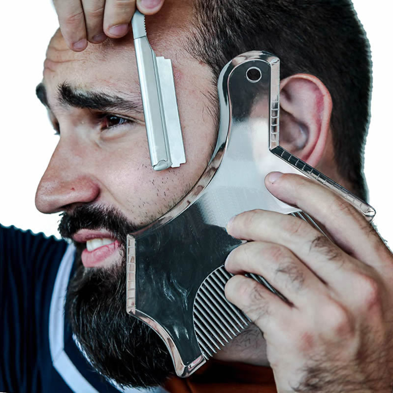 Beard Line-Up Transparent Shave Gel for Men