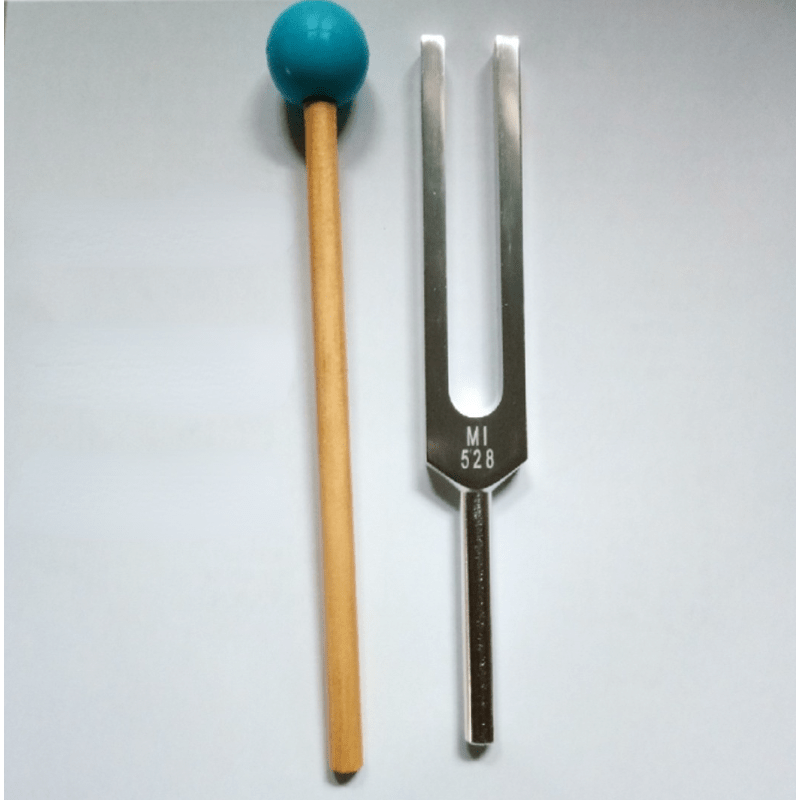 528hz Tuning Fork For Yoga And Healing With Cloth Bag And - Temu