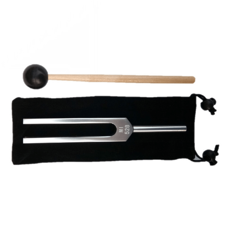 528hz Tuning Fork For Yoga And Healing With Cloth Bag And - Temu