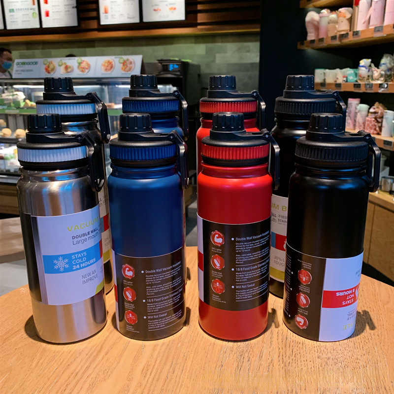 Vacuum Flask With Tea Filter Large Capacity Thermal Bottles