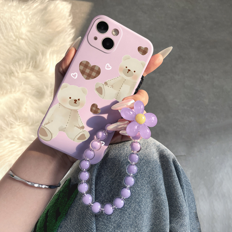 Care Bear Phone Case With Lanyard For Iphone 14, 13, 12, 11 Pro Max, Xs  Max, X, Xr, 8, 7, 6s, Plus, Mini,graphic Pattern Phone Case Sleeve, Gift  For Birthday, Girlfriend, Boyfriend, Or Yourself - Temu Cyprus