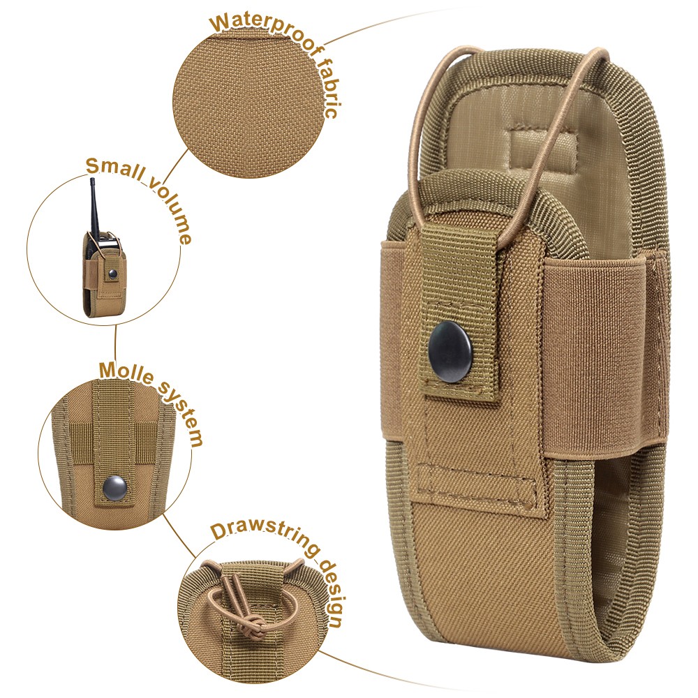 Durable Molle Radio Pouch Walkie Talkies Perfect Hunting - Temu