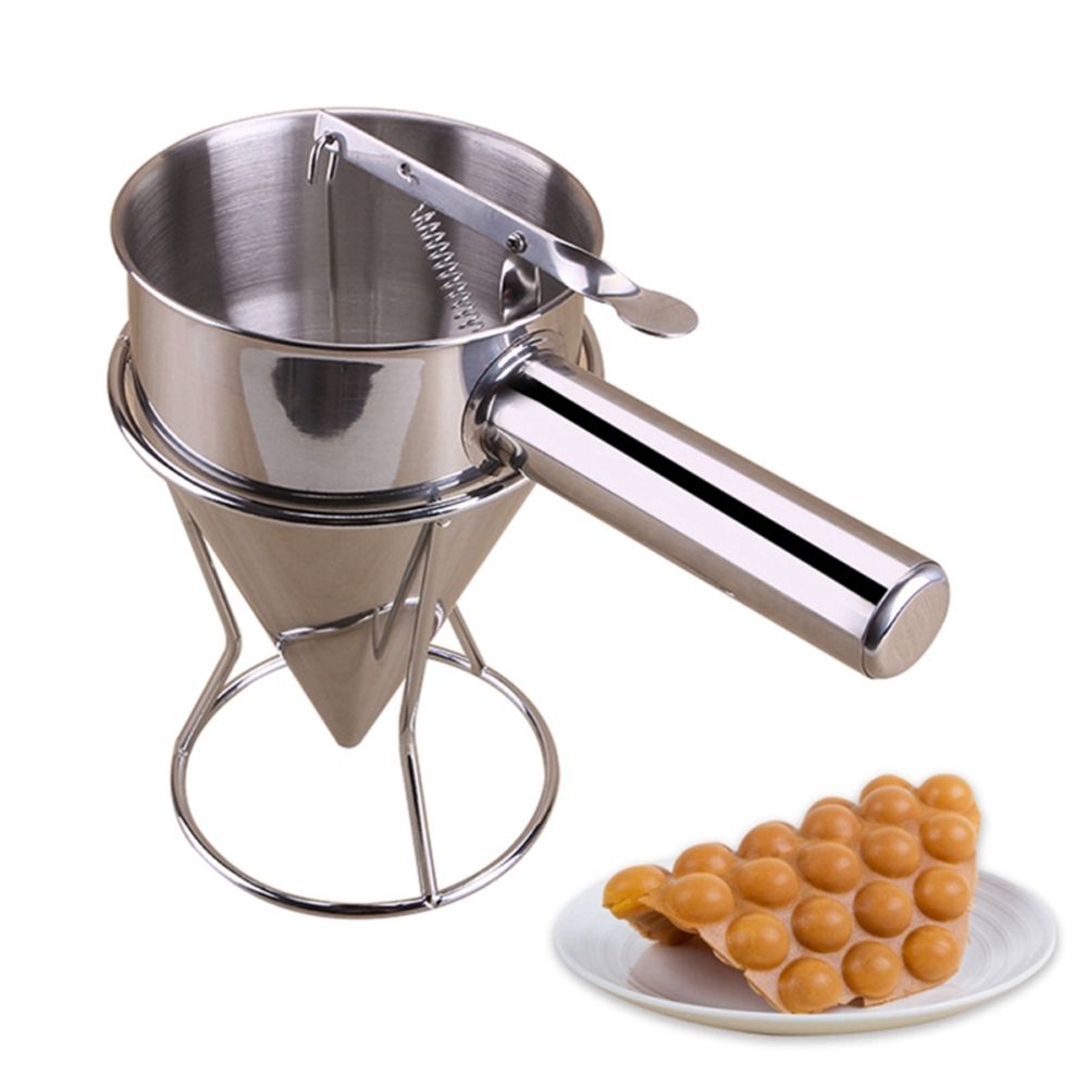 Food Grade Stainless Steel Pancake Batter Dispenser Handheld - Temu