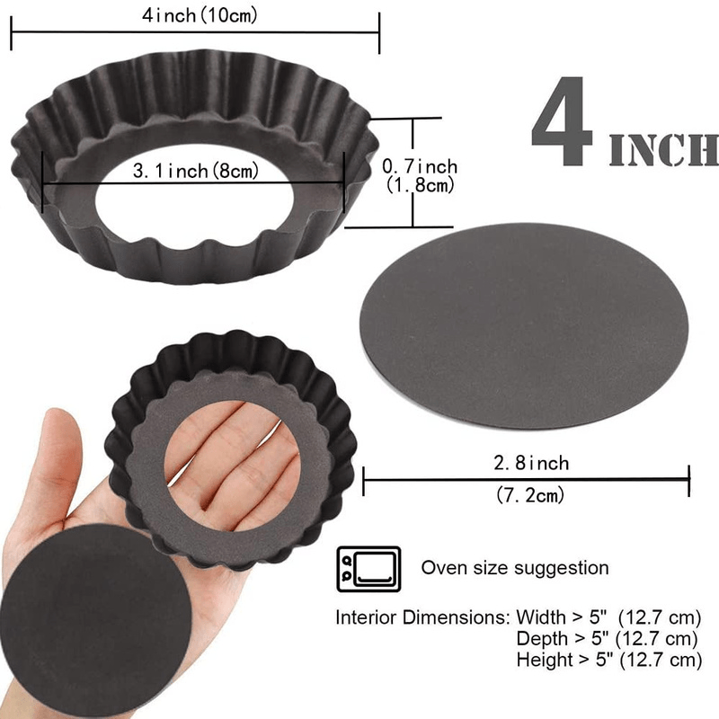 Loose Bottom Flan Pan (10cm / 4)