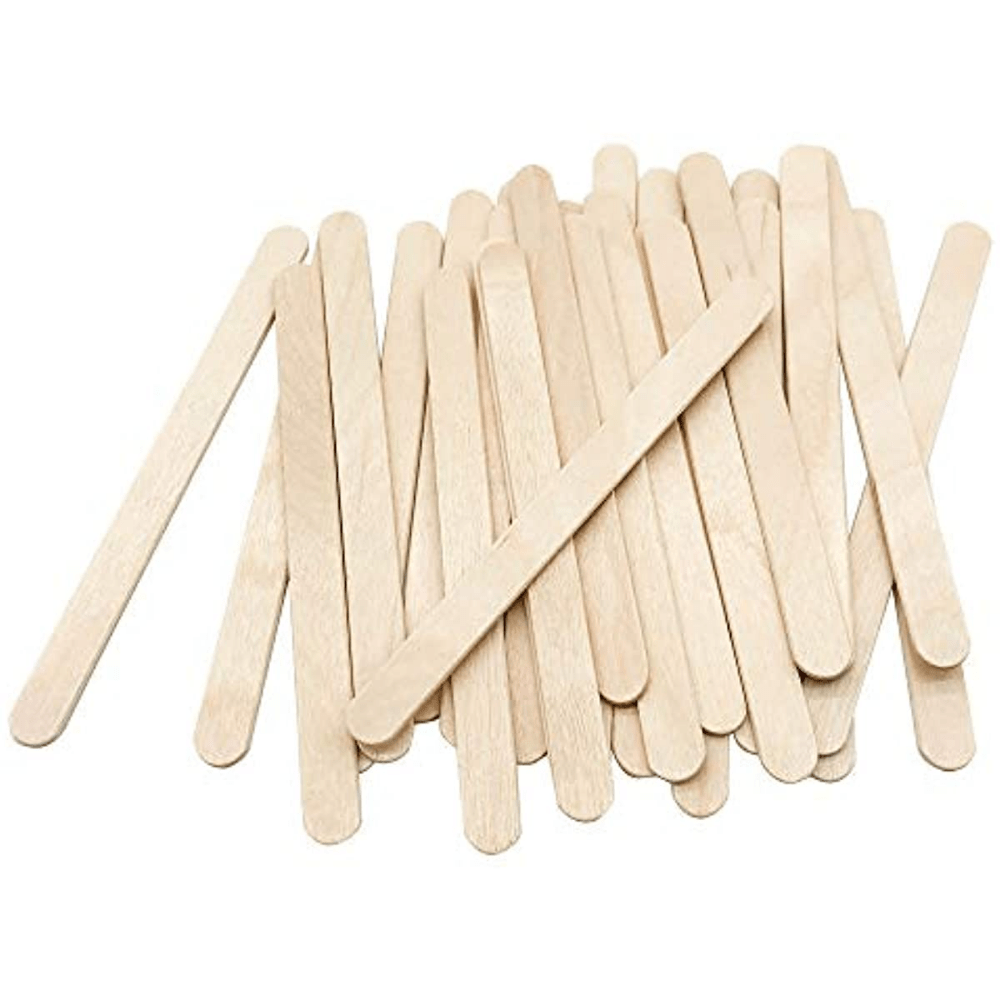 Jumbo Wooden Craft Sticks 6” Long X 3/4”wide Wooden Multi - Temu