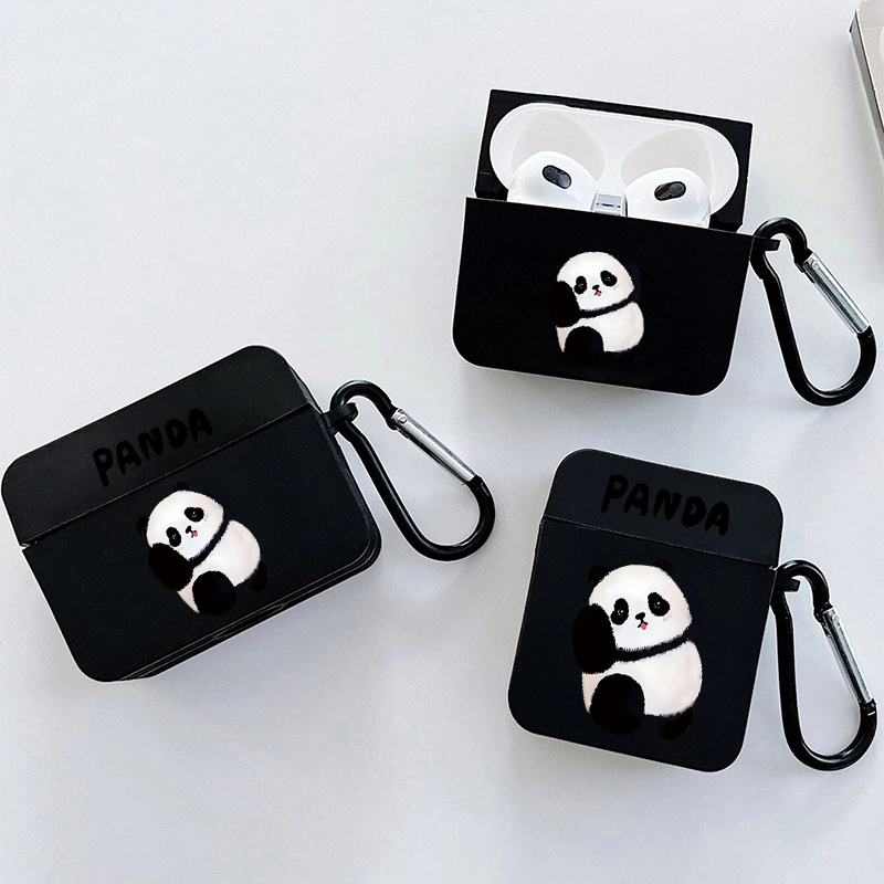 Funda Auriculares Gráficos Panda Airpods1 Airpods2 Airpods3 - Temu