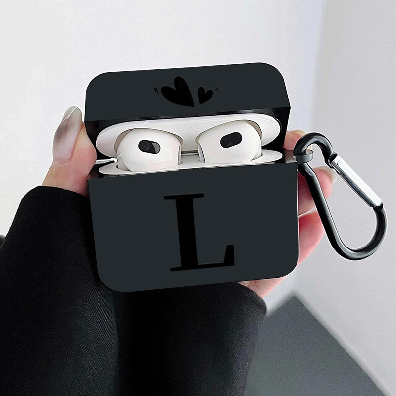 Letter L & Heart Graphic Printed Headphone Case For Airpods1/2, Airpods3,  Pro, Pro (2nd Generation), Gift For Birthday, Girlfriend, Boyfriend, Friend  Or Yourself - Temu Israel