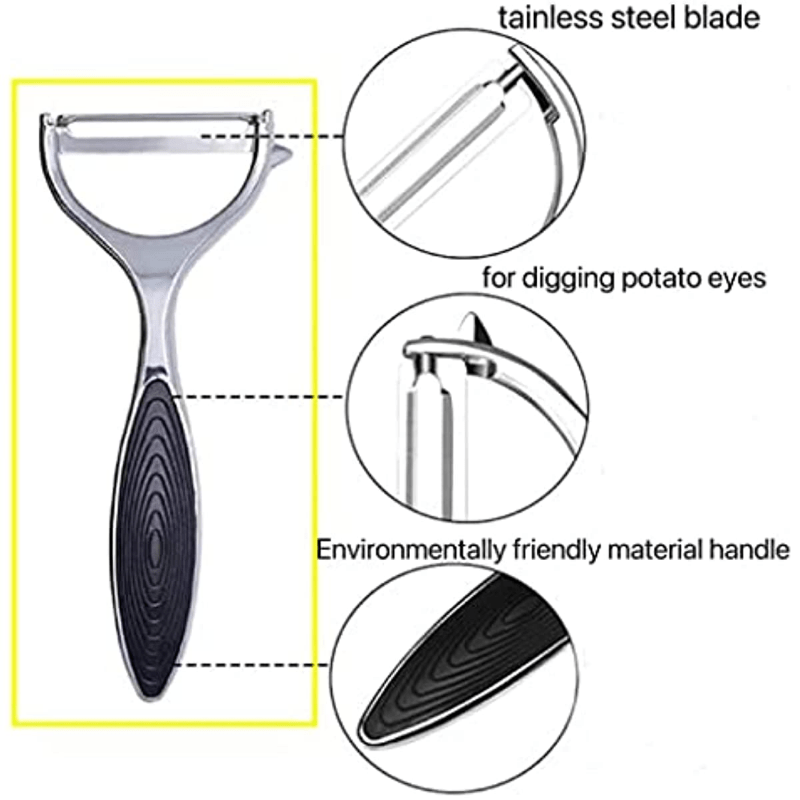 Vegetable Peeler Y-Shaped Ergonomic Handle