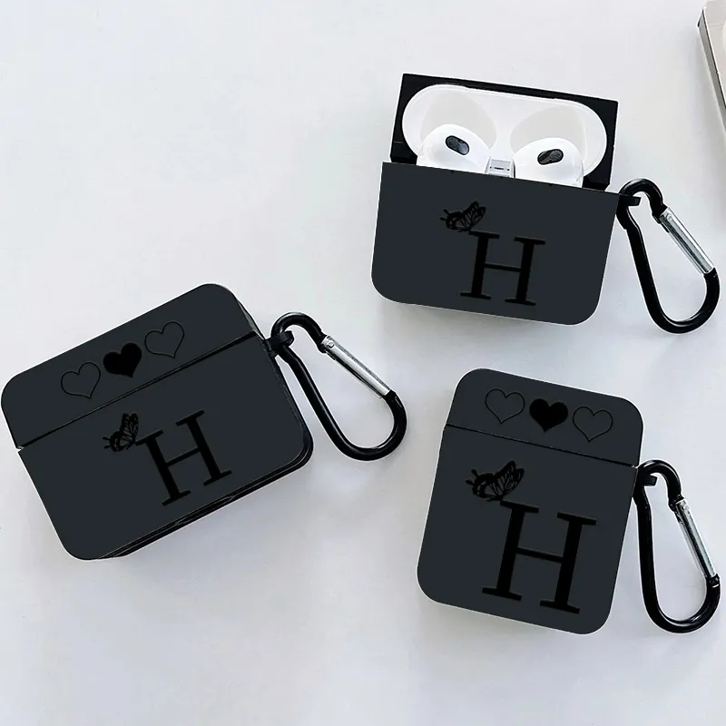 Letter H & Heart Graphic Printed Headphone Case For Airpods1/2, Airpods3,  Pro, Pro (2nd Generation), Gift For Birthday, Girlfriend, Boyfriend, Friend  Or Yourself - Temu Belgium