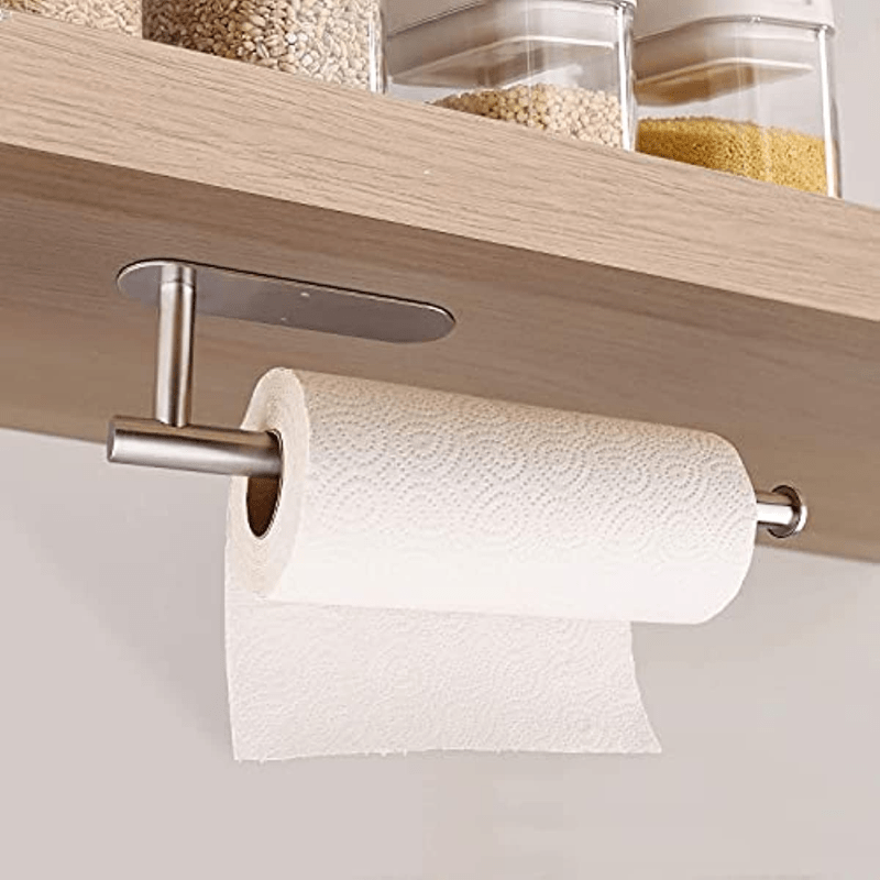 Under Cabinet Paper Towel Holder Forged Iron Paper Towel Hanger 