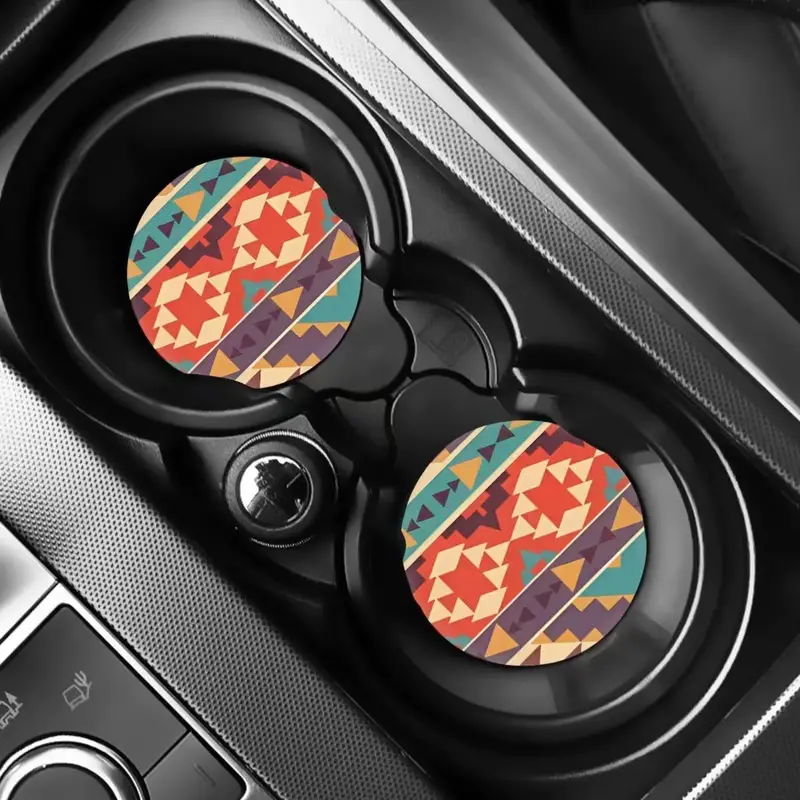 2 X Fantasy 3d daten regenbogen element untersetzer Autos - Temu Germany