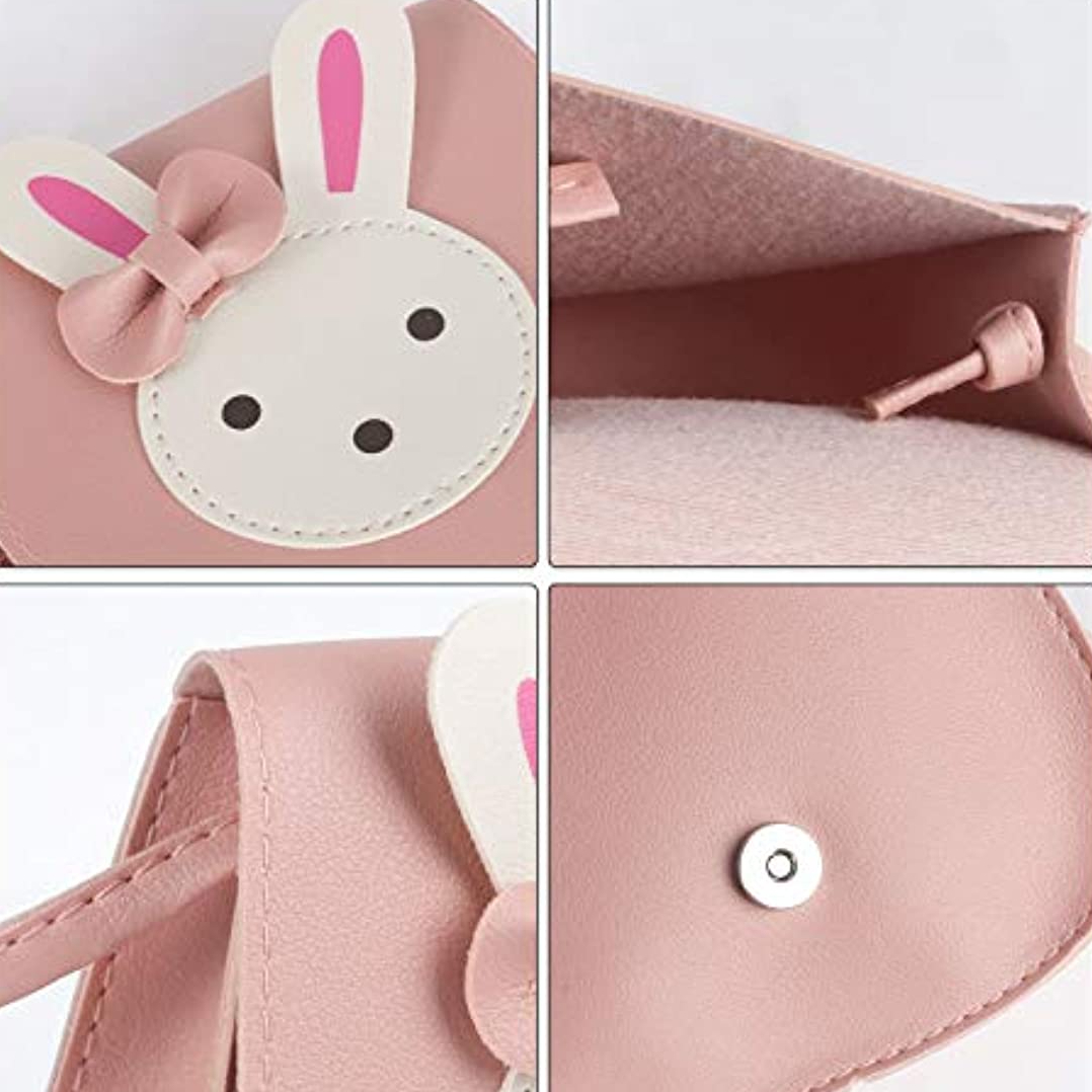 Mini Bunny Shoulder Bag Crossbody Purse for Kids