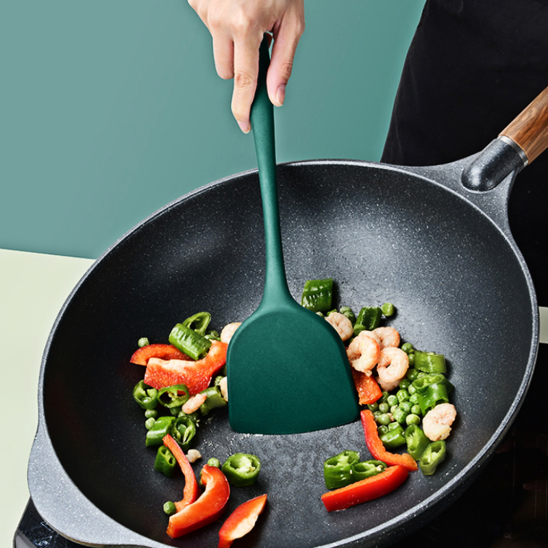 The Ultimate Kitchen Tool: Large Silicone Spatula - Heat Resistant, Non  Stick & Stainless Steel Core! - Temu