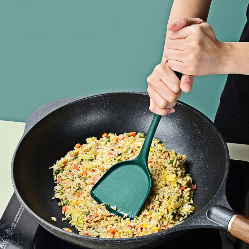 The Ultimate Kitchen Tool: Large Silicone Spatula - Heat Resistant, Non  Stick & Stainless Steel Core! - Temu