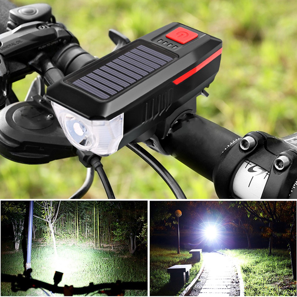 solar bike headlight