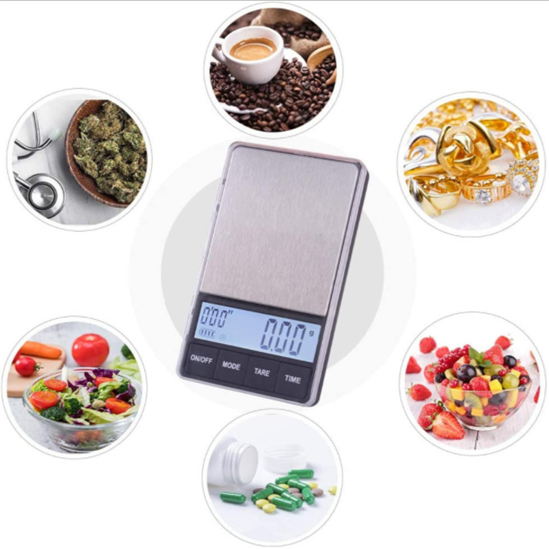 Coffee Scale, Kitchen Scale, Mini Scale With Smart Timer, Usb Charging Mini  Smart Weighing Precision Scale, Digital Coffee Scale With Timer, Food Scale,  Digital Scale, Baking Tools, Kitchen Stuff - Temu