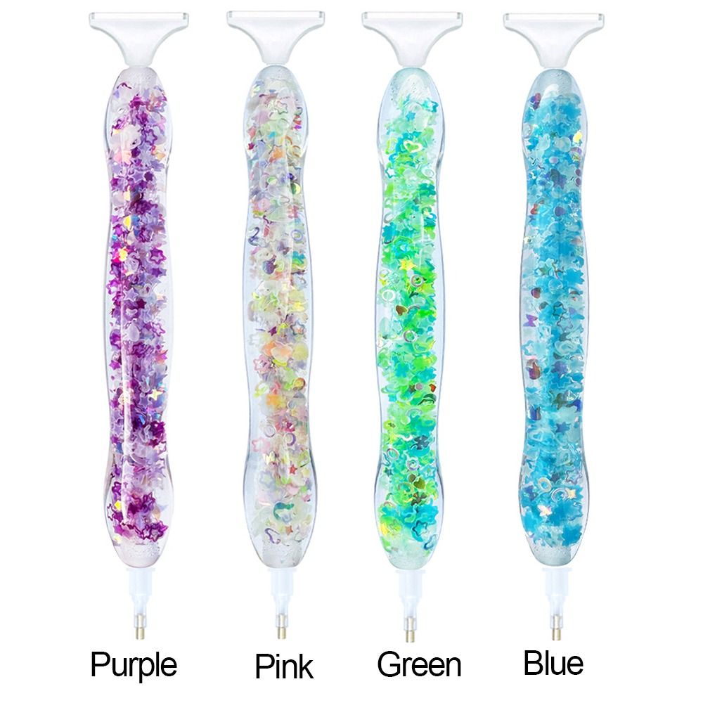 Resin Luminous Point Drill Pen 5d Diamond Painting - Temu