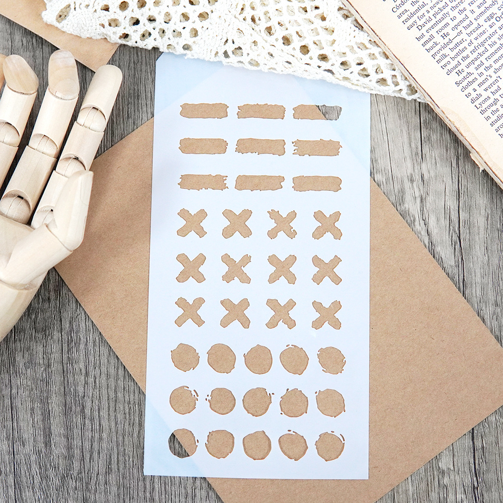 Scrapbooking with Stencils - Easy How To