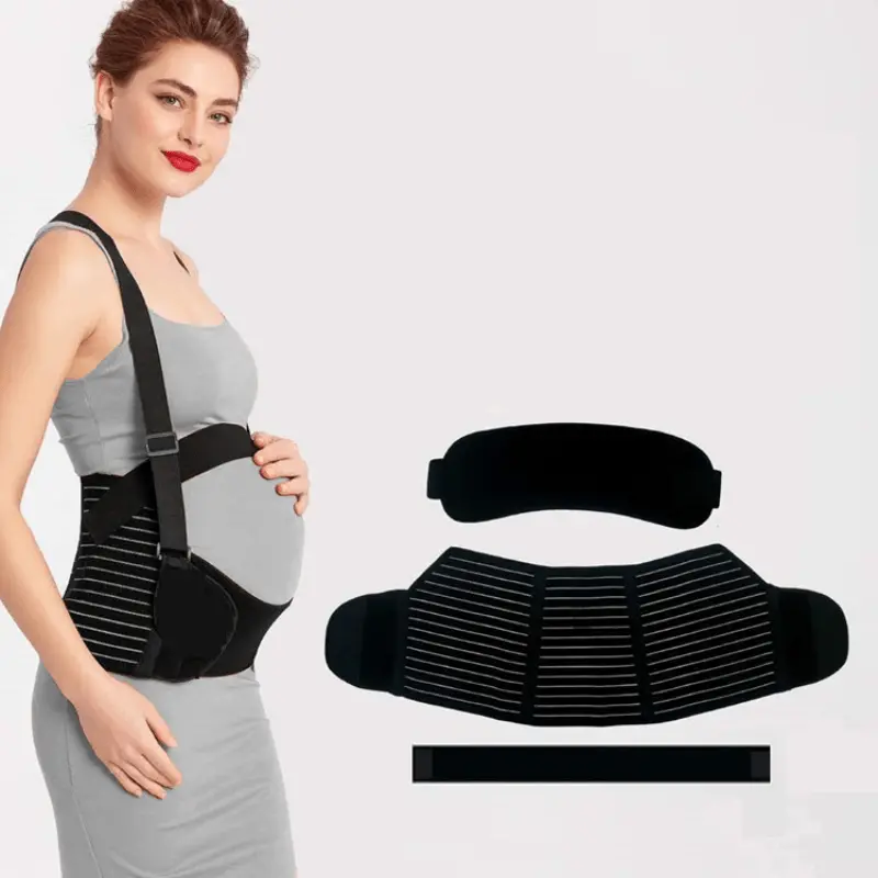 Lumbar Supportive Compression Belt Adjustable Maternity Belt - Temu Canada