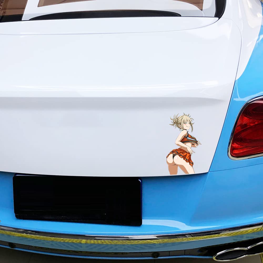 3d Motion Funny Anime Stickers Car Decals Car Accessories Decal Funny Anime  Car Sticker Inosuke Zenitsu Nezuko Bumper Stickers - Automotive - Temu