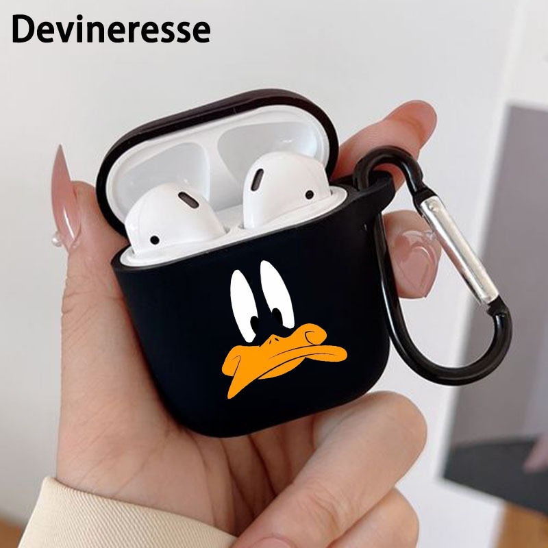 

Cute Cartoon Duck Protective Case For Airpods 1/2/3/pro - Perfect Gift For Teens & Kids!
