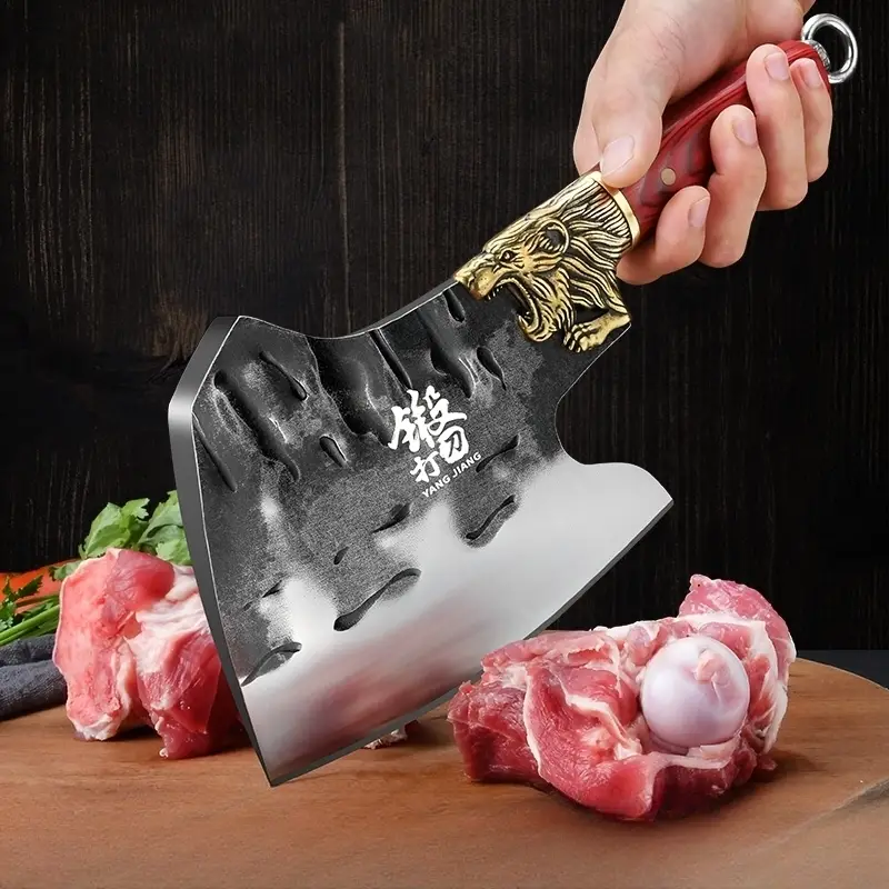 Heavy duty Longquan Bone chopping Axe Perfect For Commercial - Temu