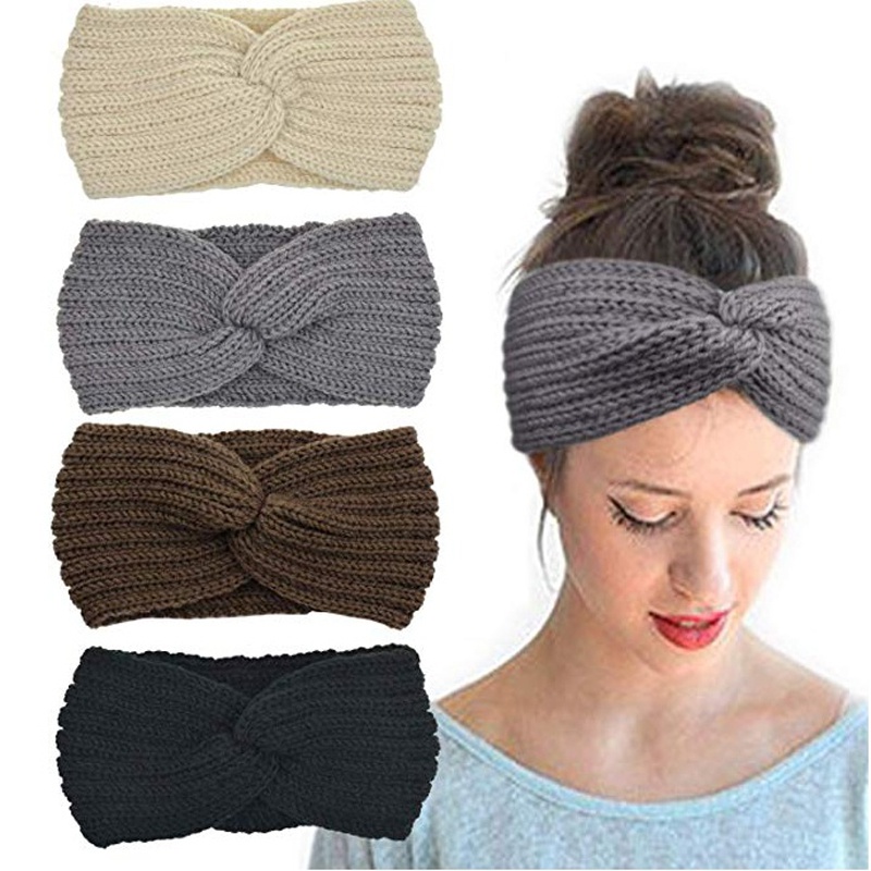 Warm Knit Winter Headbands for Women