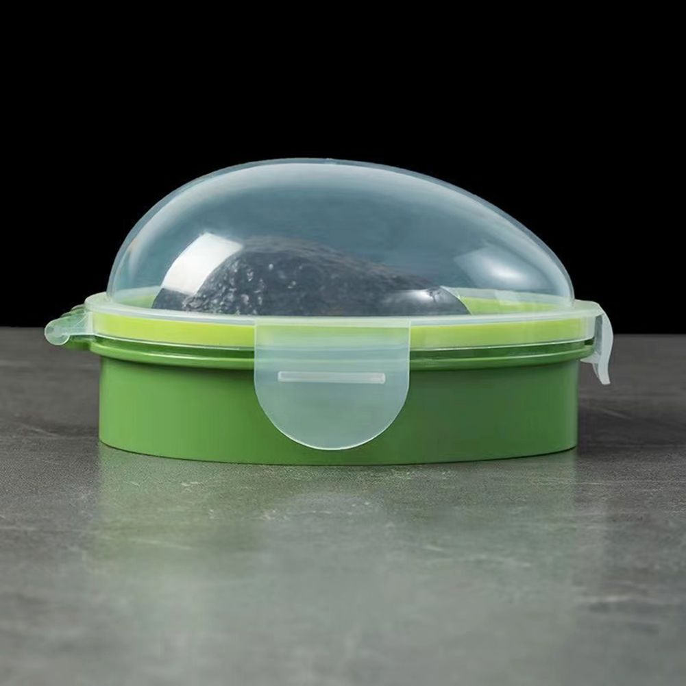 2 Pcs Avocado Fresh Keeper Silicone Saver Cover Food Fruit Fresh Keeping  Crisper Kitchen Gadget Fruit Storage Box Food Container