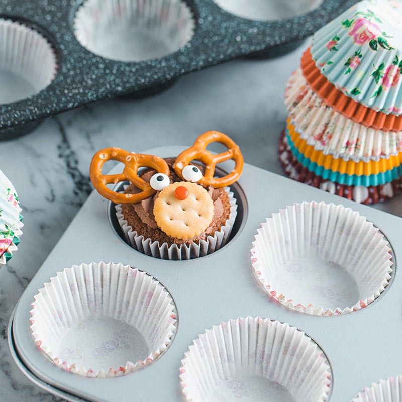 Cookie Dough Muffin Cups, Baking Oil Trays, Colored Cake Cups, Food Grade  Cake Paper Trays, Greaseproof Baking Cups For Baking Parties - Temu United  Arab Emirates