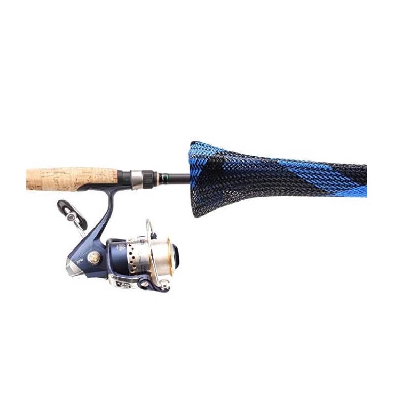 Fishing Rod Socks Sleeve Cover Braided Mesh Reusable Rods - Temu Australia