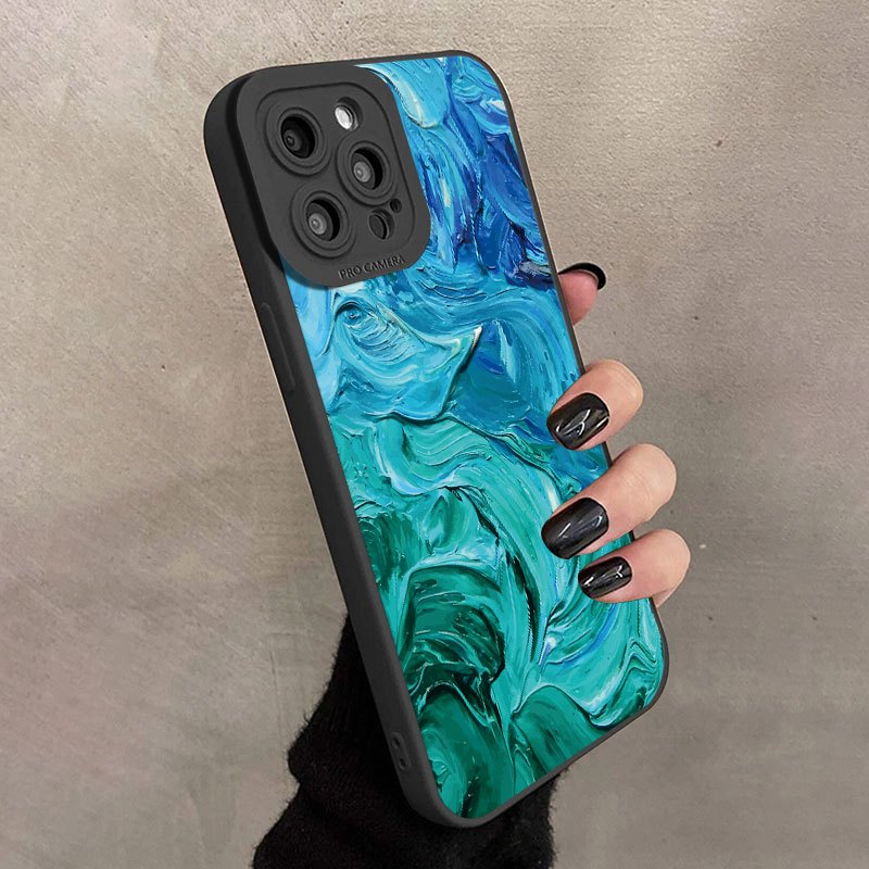 Coque silicone iPhone 12 Pro Max Turquoise