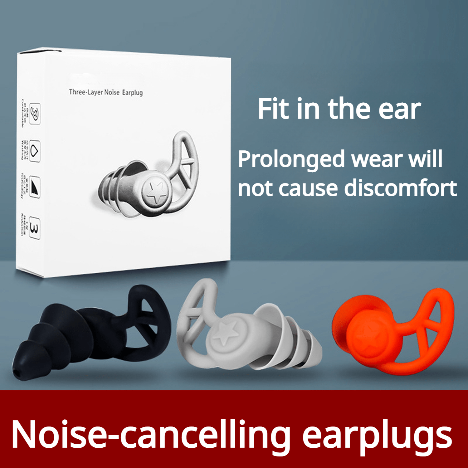 Loop Quiet Earplugs - Soft Silicone, Reusable, Noise Reduction - 8 Tips,  26dB NRR 14 - For Sleep, Noise Sensitivity