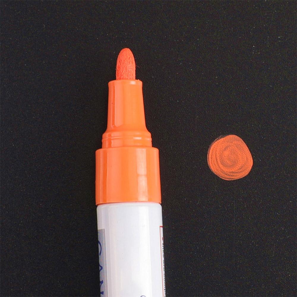 1pc Waterproof Car Wheel Tire Paint Pen - Permanent Marker for Oily Marks, Graffiti, and Touch-Ups! Tire Paint Pen For Auto Repair Shops