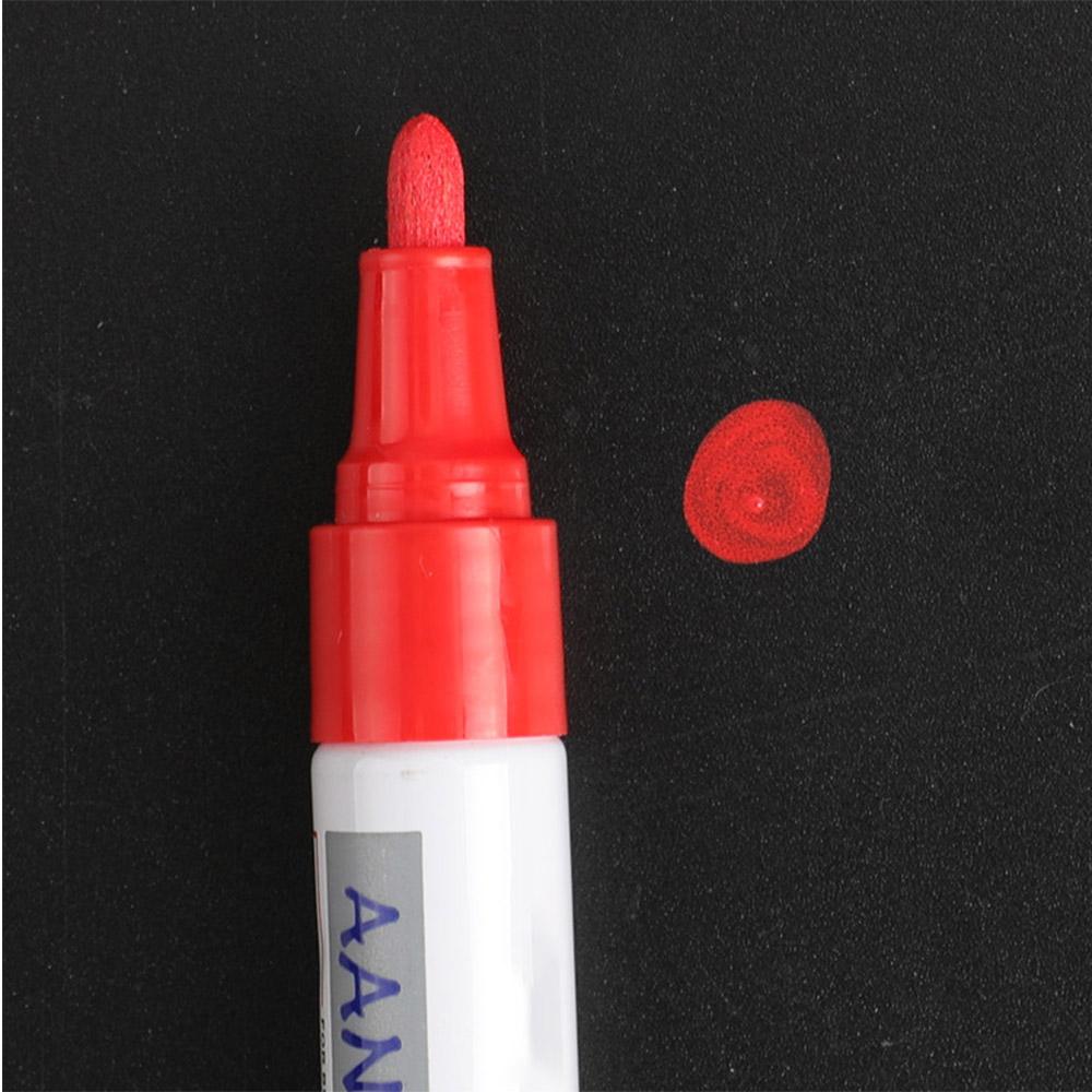 1pc Waterproof Car Wheel Tire Paint Pen - Permanent Marker for Oily Marks, Graffiti, and Touch-Ups! Tire Paint Pen For Auto Repair Shops